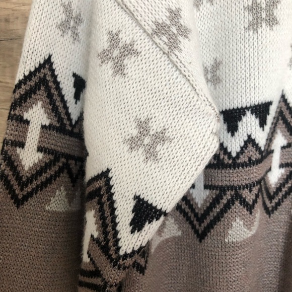 Vintage Porto Bello Southwestern Aztec Cardigan Medium - Picture 10 of 12